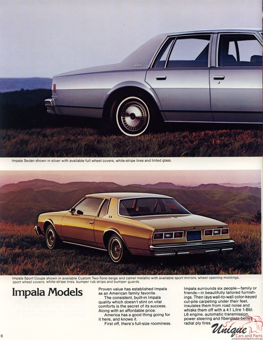 1979 Chevrolet Caprice Impala Brochure Page 14